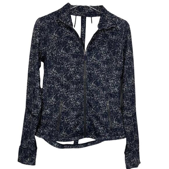 Lululemon Forme Jacket Rocky Road Sand Dune Toothpaste Size 8 - Picture 1 of 11